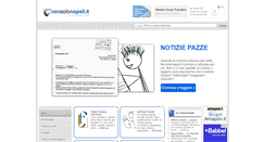 Desktop Screenshot of nonsolonapoli.it